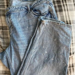 Lane Bryant. Size 20. Light Wash. Cropped.